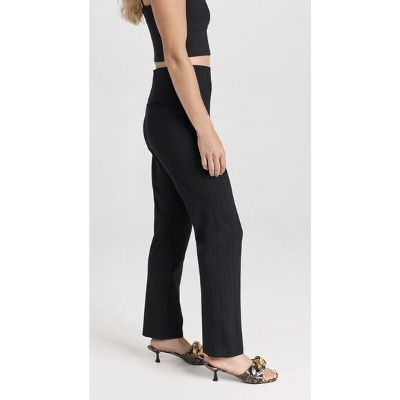 Women's The Perfect Pant Slim Straight Pants Spanx Black Size XS $138 20254R - Picture 2 of 13